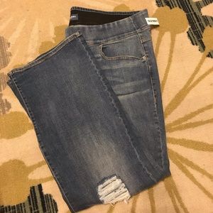 24 plus regular pull on rockstar Old Navy Jeans